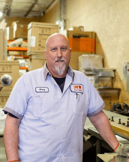 Portrait of Jerry, a DFH technician