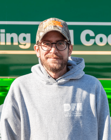 Portrait of a DFH technician