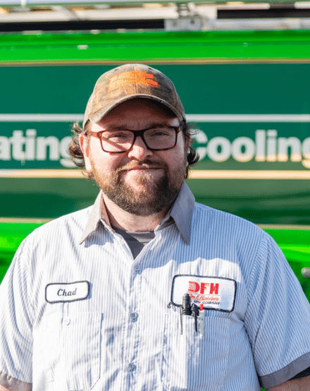 Portrait of a Chad, a DFH technician