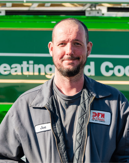 Portrait of Joe, a DFH technician