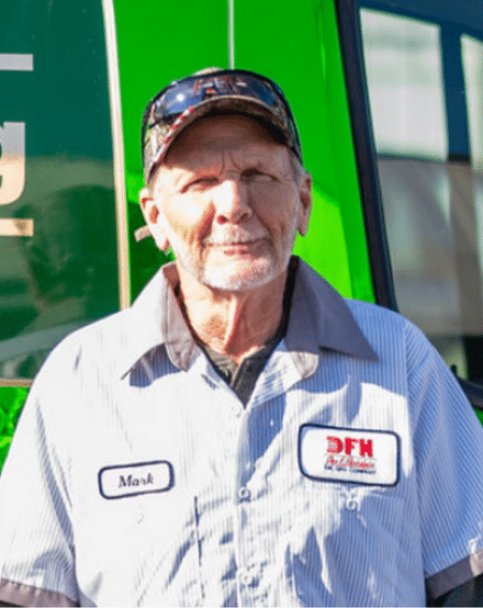 Portrait of Mark, a DFH technician